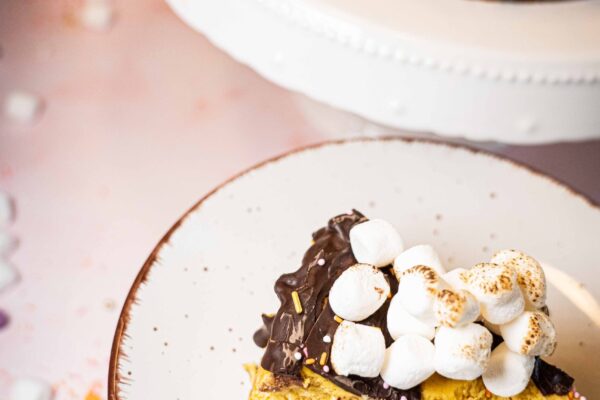 Pumpkin Smores Cheesecake-4
