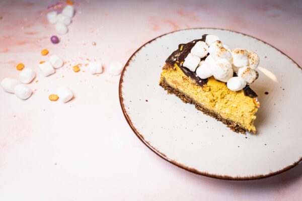 Pumpkin Smores Cheesecake-5
